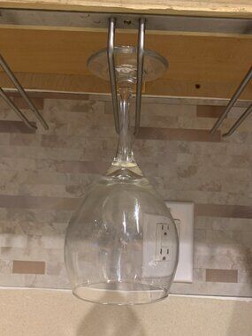 IKEA Rationell Variera Wine Glass Rack (200.871.63) - Under Cabinet or Shelf